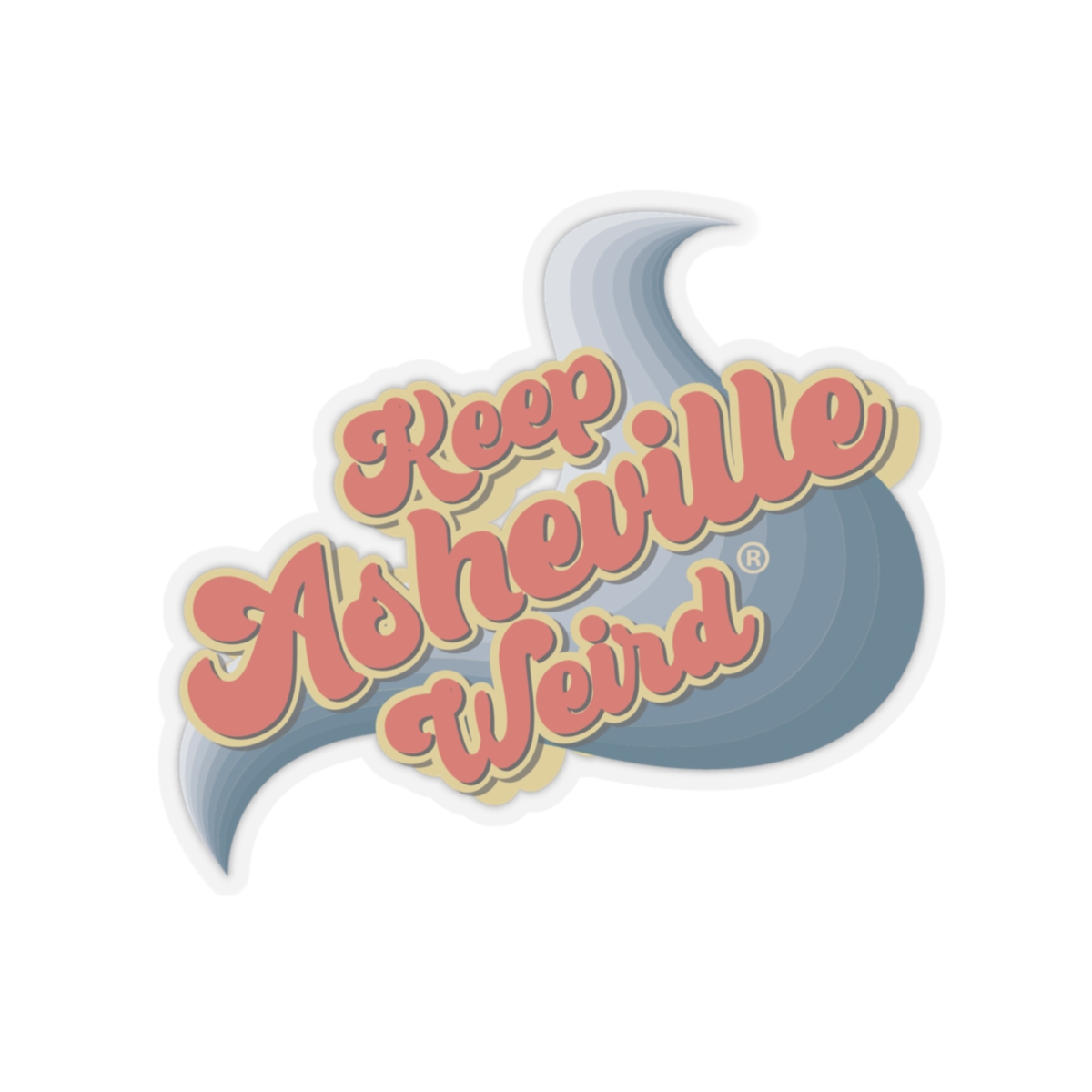 Keep Asheville Weird® Decal 6